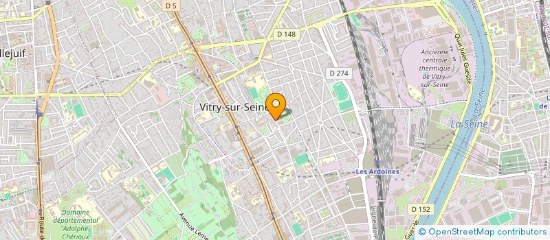 localisation de l'entreprise THE MOROCCAN BRIDGE à VITRY-SUR-SEINE