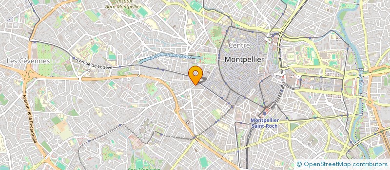 localisation de l'entreprise THE MUS à MONTPELLIER