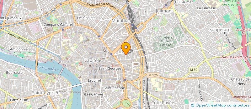 localisation de l'entreprise THE MYTH  TOULOUSE