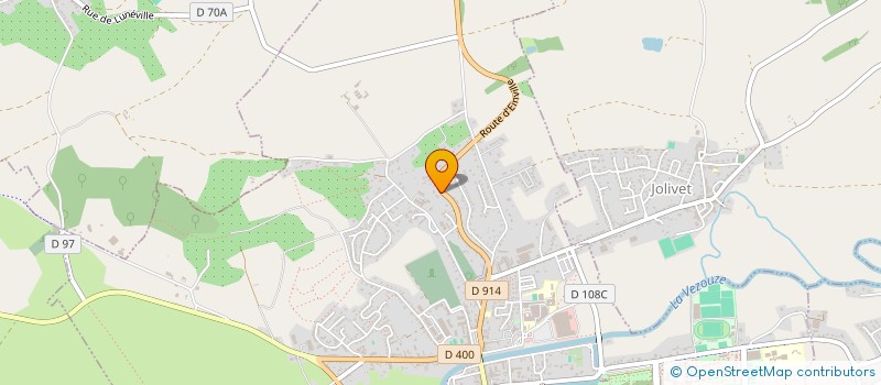 localisation de l'entreprise THE NAILLE-NE  LUNEVILLE