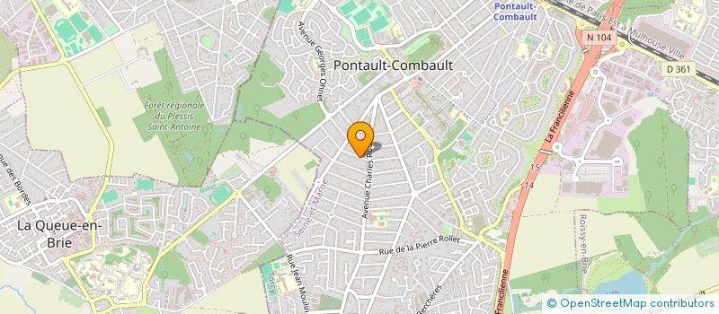 localisation de l'entreprise THE NAUGHTY BUDDIES à PONTAULT-COMBAULT