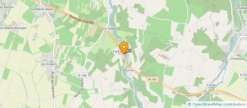 localisation de l'entreprise THE NAVAJO BLUE STONE  CHANIERS