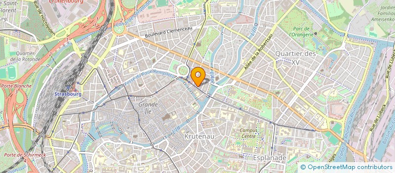 localisation de l'entreprise THE NEST  STRASBOURG