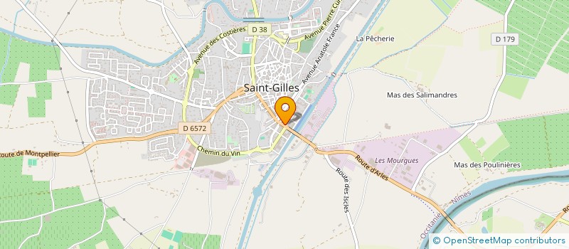 localisation de l'entreprise THE NEW FOOD à SAINT-GILLES