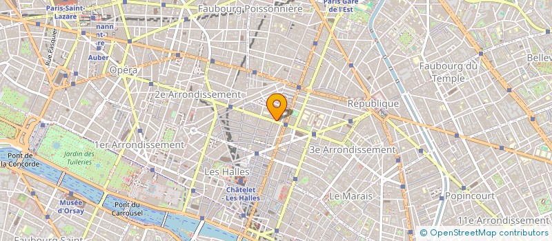 localisation de l'entreprise THE NEW INDUSTRIE  PARIS