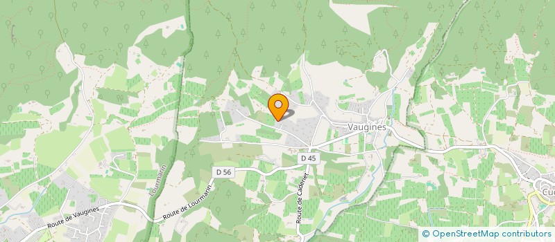 localisation de l'entreprise THE NEW WAVE COMPANY  VAUGINES