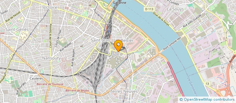localisation de l'entreprise THE NINES à BORDEAUX