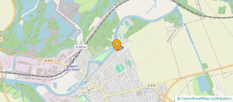 localisation de l'entreprise THE OCEAN CLEANER  NOGENT-SUR-SEINE