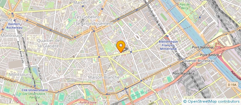 localisation de l'entreprise THE OFFICE  PARIS