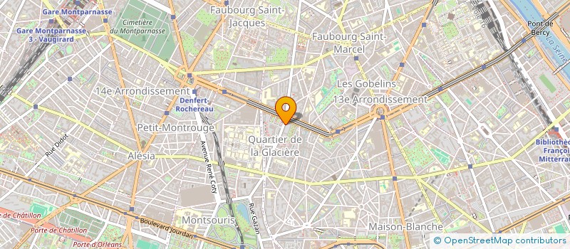 localisation de l'entreprise THE OFFICE DEPARTEMENT PRESS  PARIS