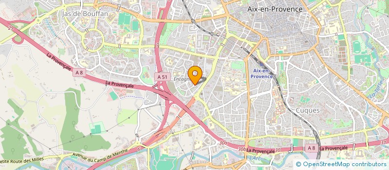 localisation de l'entreprise THE OLE à AIX-EN-PROVENCE