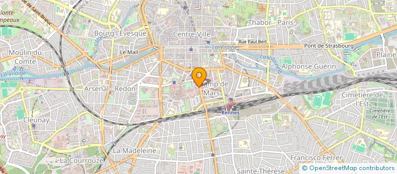 localisation de l'entreprise THE OLIVE BRANCH  THOURIE