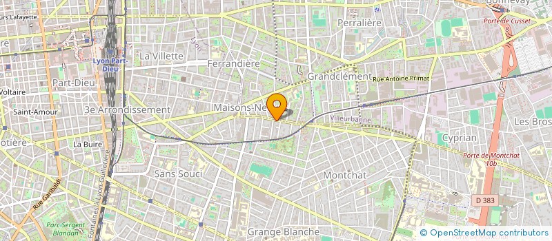 localisation de l'entreprise THE ONE CONNECTION BY JJ  LYON