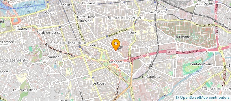 localisation de l'entreprise THE ONLY FOOD à MARSEILLE