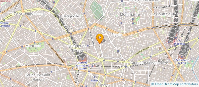 localisation de l'entreprise THE ORIGINALS PRODUCTIONS.  PARIS