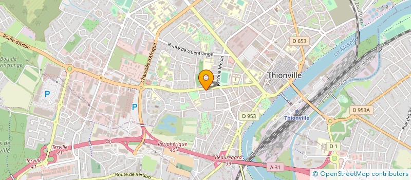 localisation de l'entreprise THE OU CAFE IMMOBILIER SARL à THIONVILLE