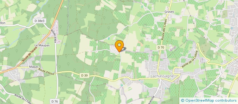 localisation de l'entreprise THE PARADIGM OF DATA  LACHASSAGNE