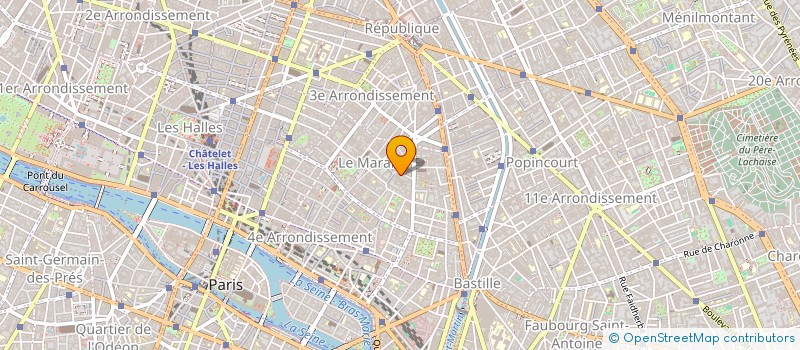 localisation de l'entreprise THE PARIS OFFICE  PARIS