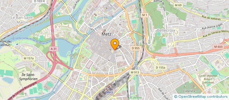 localisation de l'entreprise THE PARTING GLASS  METZ