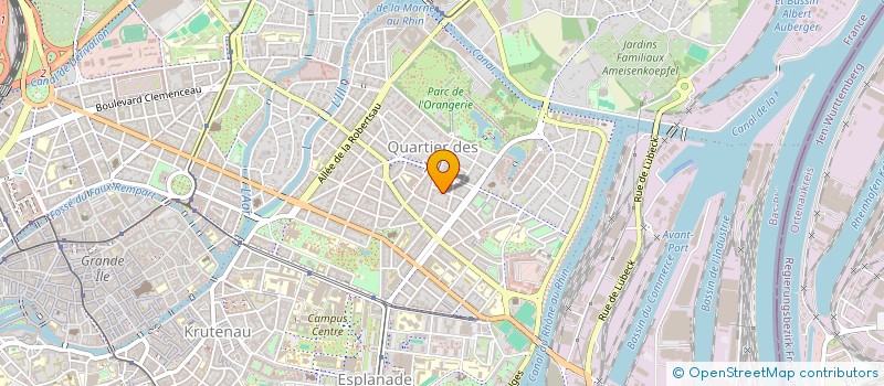 localisation de l'entreprise THE PEOPLE CONCERTO  STRASBOURG