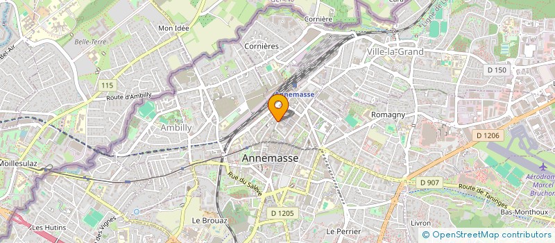 localisation de l'entreprise THE PERFECT COFFEE  ANNEMASSE