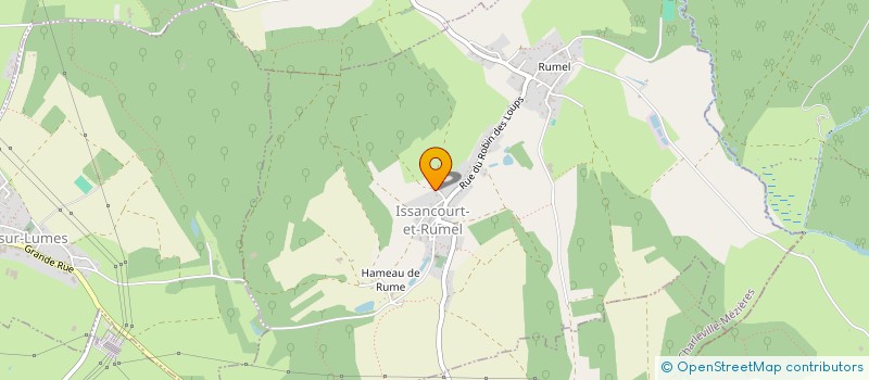 localisation de l'entreprise THE PHEWS  ISSANCOURT-ET-RUMEL