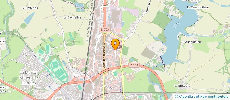 localisation de l'entreprise THE PHIL'S à LA ROCHE-SUR-YON