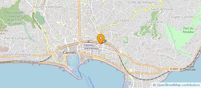 localisation de l'entreprise THE PHILIPPIN STORE à CANNES