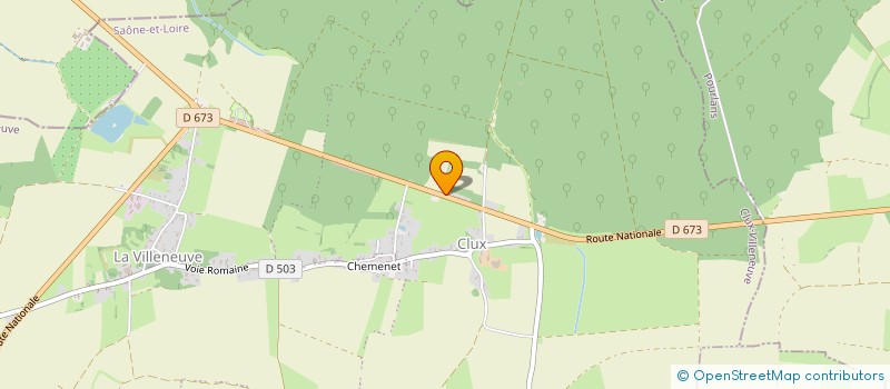 localisation de l'entreprise THE PHOENIX GARDEN  CLUX-VILLENEUVE