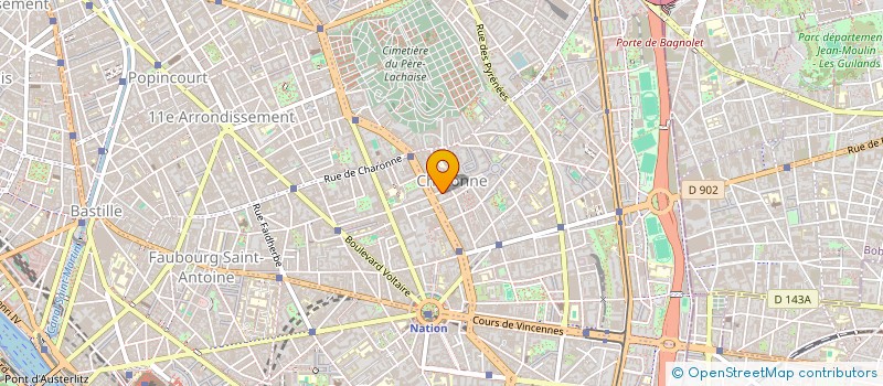 localisation de l'entreprise THE PHYSIO MAT  PARIS