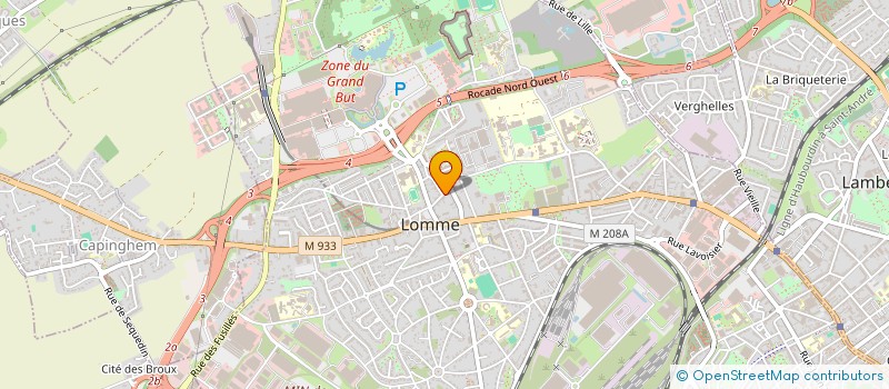 localisation de l'entreprise THE PIED PIPER à LILLE