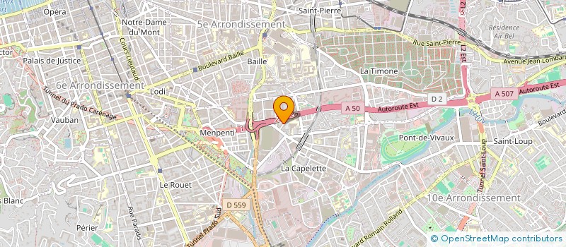 localisation de l'entreprise THE PILOTE TAXI à MARSEILLE