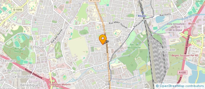 localisation de l'entreprise THE PLACE TO BE CONCIERGERIE  VILLENAVE-D'ORNON