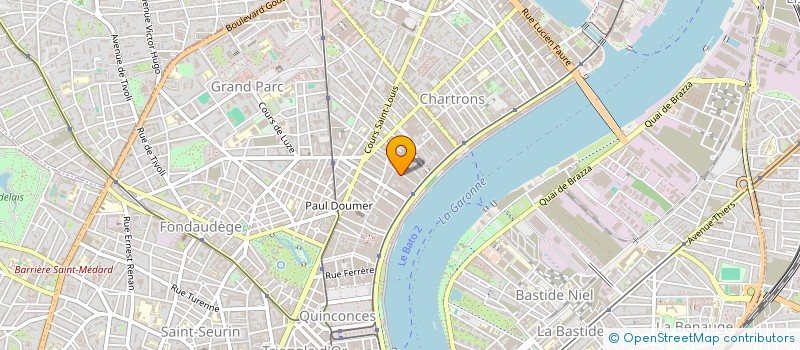 localisation de l'entreprise THE PLACE TO LIVE  BORDEAUX