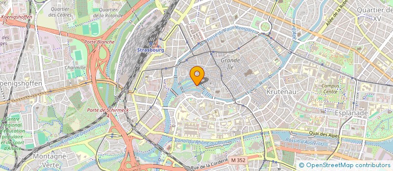 localisation de l'entreprise THE PLACE TO WORK à STRASBOURG