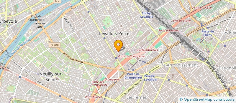 localisation de l'entreprise THE PLAY CLUB HAUT DE SEINE à LEVALLOIS-PERRET