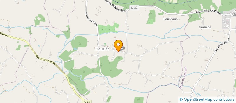 localisation de l'entreprise THE POPINJAY  HAURIET