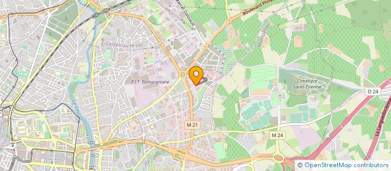 localisation de l'entreprise THE PORTERS à MONTPELLIER