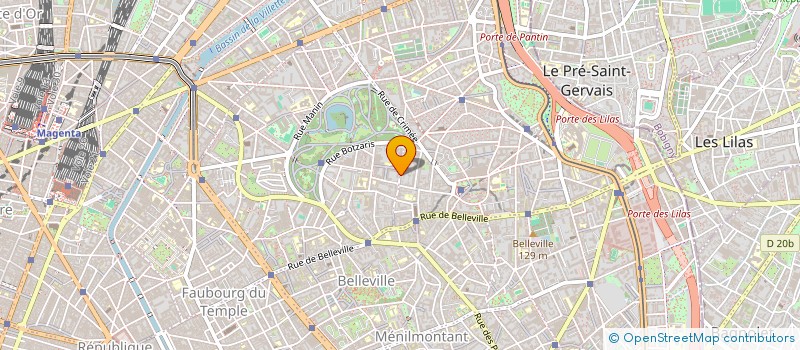 localisation de l'entreprise THE POSSIBLE ISLAND (T.P.I.)  PARIS