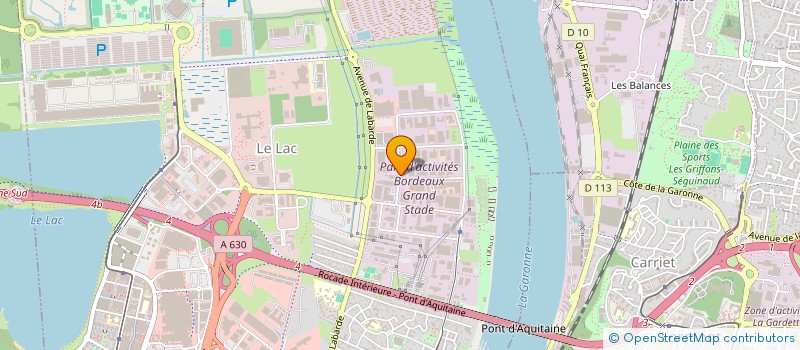 localisation de l'entreprise THE POWER INSTITUTE  BORDEAUX