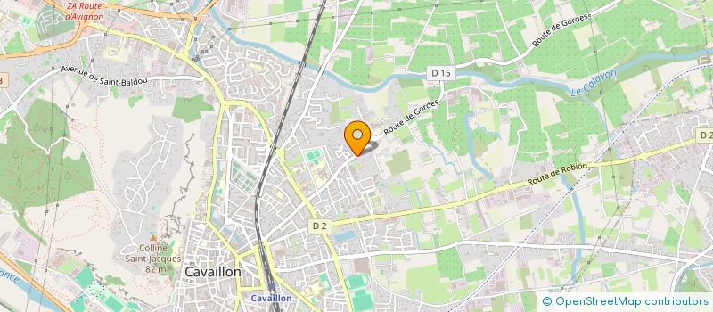 localisation de l'entreprise THE PRINT GROUPE DE MUSIQUE  CAVAILLON