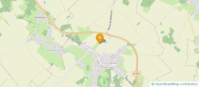 localisation de l'entreprise THE PROD TO BE  CORMEILLES-EN-VEXIN