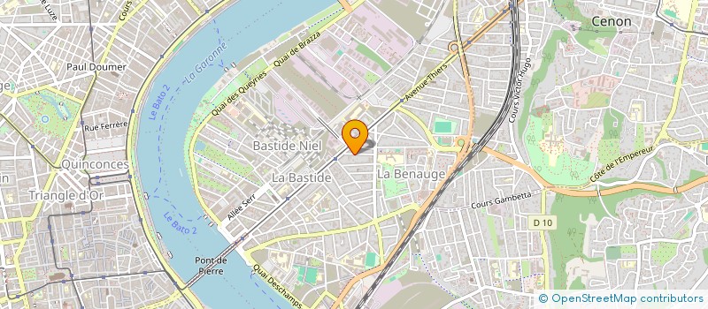 localisation de l'entreprise THE PRODUCT BUILD  BORDEAUX