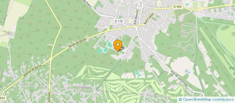 localisation de l'entreprise THE PROJECT  COURBEVOIE