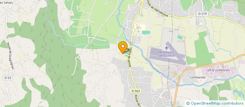 localisation de l'entreprise THE PURE EXPERIENCE  FAYENCE