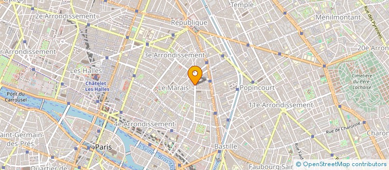 localisation de l'entreprise THE PURPLE AGENCY  PARIS