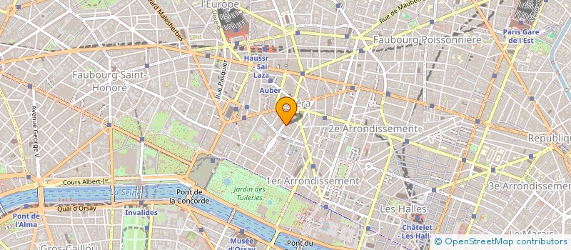 localisation de l'entreprise THE QUIET CIRCLE à PARIS