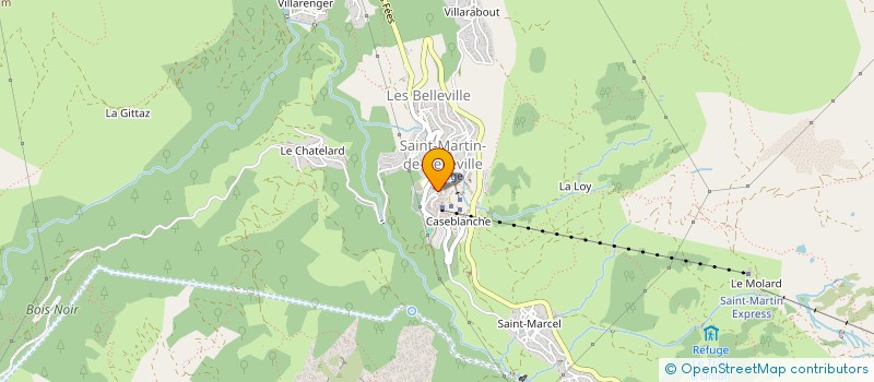 localisation de l'entreprise THE RADFORDS  LES BELLEVILLE