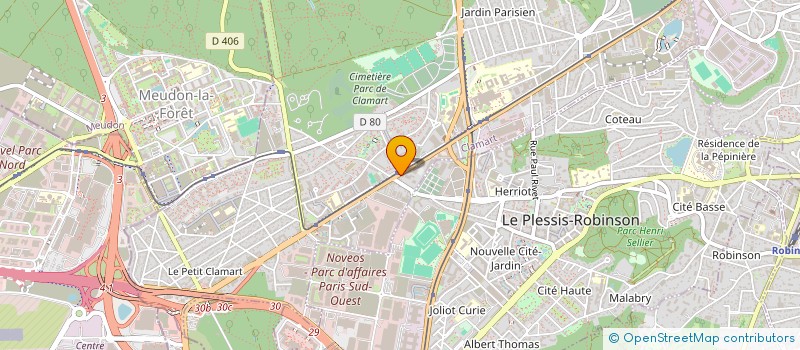 localisation de l'entreprise THE RANCH CLAMART à CLAMART