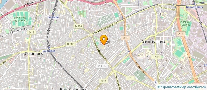 localisation de l'entreprise THE REALISTIC OPTIMIST  ASNIERES-SUR-SEINE